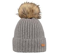 Barts Damen AUGUSTI Beanie Beanie-Mütze, Heather Grey, Uni