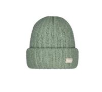 Barts Damen Beanie Strickmütze Mella gestrickte Wintermütze mit Umschlag 3503 Pale Army 13