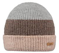Barts Damen Beanie Suzam Wintermütze mit Streifen 6101 Brown 09