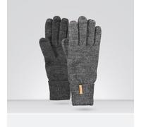 Barts Damen Fine Knitted Glove Handschuhe, Grau (DARK HEATHER 0019), Small