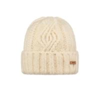 Barts Damen Mütze Farrah Beanie, cremefarben, Einheitsgröße