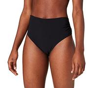 Barts Damen Solid High Waist Briefs Bikini, Schwarz, 40