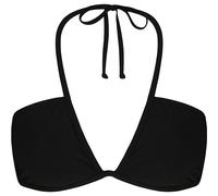 Barts Damen Solid Plunge Bikini Oberteil (Größe XL, schwarz)