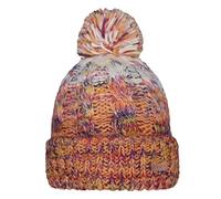Barts Damen Strickmütze Iska Wintermütze mit Bommel 4944 Apricot 11