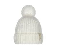 Barts Damen Strickmütze Joansy gefütterte Wintermütze mit Bommel