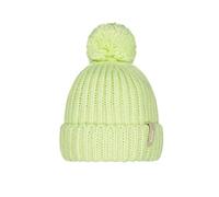 Barts Damen Strickmütze Joansy gefütterte Wintermütze mit Bommel 3406 Limoncello 17