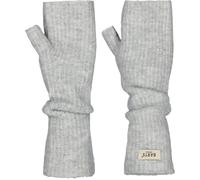 Barts Handschuhe im fingerlosen Design mit Woll-Anteil Modell 'Darty' in Silber Melange, Größe 1