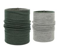 Barts Eclipse Loopschal Damen/Herren - Tube Rundschal Strickschal Winter Herbst-Winter - One Size dunkelgrün