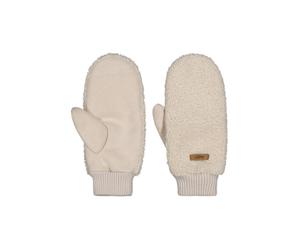Barts - Fäustlinge aus Teddyfell Weiß - Gr. - OS