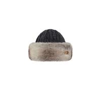 Barts Fur Cable Bandhat heather brown (09)