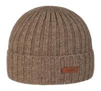 Barts Haakon Umschlagmütze Beanie Strickmütze Wintermütze Damen/Herren - mit Umschlag, Futter Winter Herbst-Winter - One Size braun