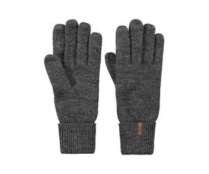 Barts Handschuhe "Fine Knitted" in Grau - Größe 6 | Damenhandschuhe