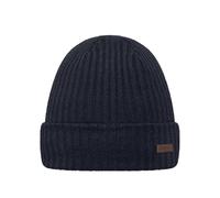 Barts Beanie mit Label-Detail Modell 'WILBERT' in Marine, Größe 1