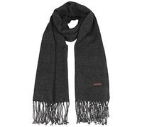 Barts Herren Schal Soho Scarf mit Ausfransungen Schwarz Größe 1