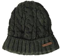 Barts Herren Twister Turnup Wintermütze, Lime, Uni
