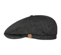 Barts Jamaica Winter Flatcap Schirmmütze Schiebermütze (M (56-57 cm) - anthrazit)