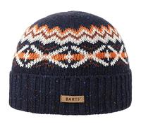 Barts Jekobe Kids Beanie Strickmütze Wintermütze Umschlagmütze Kindermütze Kinder - mit Umschlag, Futter Winter Herbst-Winter - One Size dunkelblau