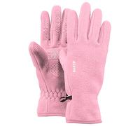 Barts Kids Fleece Gloves Pink - Warme weiche Kinder Handschuhe, Größe Gr. 4 - Farbe Pink