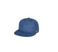 Barts Kids Pauk Cap Blau - Sommerliche bestickte Kinder Cap, Größe 53 - Farbe Blue