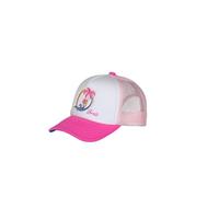 Barts Kids Surfie Cap Pink-Weiß - Klassische trendige Kinder Trucker Cap, Größe 55 - Farbe Hot Pink