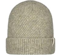 Barts Damen Beanie Strickmütze gestrickte Wintermütze mit Umschlag Kirinda 5653 Pale Army 13