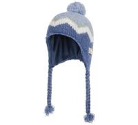 Barts Lotaya Kids Bommelmütze Strickmütze Kindermütze Kinder - mit Futter Winter Herbst-Winter - One Size blau