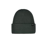 Barts M Nieck Beanie Grün - Bequeme klassische Herren Strickmütze, Größe One Size - Farbe Army