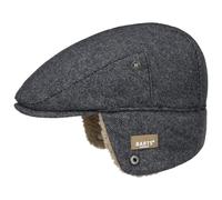 Barts Monzonite Denim Flatcap Schirmmütze Schiebermütze Herren - mit Schirm, Futter, Lederband, Lederband Winter Herbst-Winter - L (58-59 cm) Denim