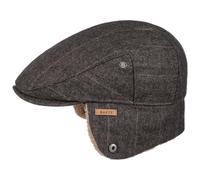 Barts Monzonite Flatcap Schirmmütze Schiebermütze Ohrenklappen Ohrenschutz Herren - mit Schirm, Ohrenklappen, Futter, Futter Herbst-Winter Herbst Winter - M (56-57 cm) braun