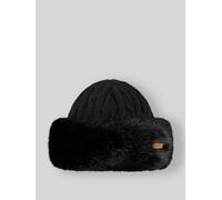 Barts Mütze aus Woll-Mix Modell 'Eliess Hood' in Black, Größe 1