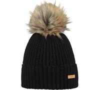 Barts Damen Augusti Beanie Baskenmütze, Schwarz (Black 0001), One Size (Herstellergröße: Uni)