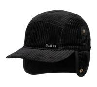 Barts Rayner Cap mit Ohrenklappen Basecap Baseballcap Baumwollcap Cordcap Herren - Schirm, Futter, Lederband, Hinten geschlossen,