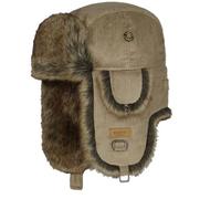 Barts Rib Bomber Beige Trappermütze - One-Size