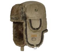 Barts Rib Bomber Beige Trappermütze - One-Size