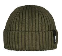 Barts Beanie mit Label-Detail Modell 'SUMTER' in Oliv, Größe 1