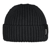 Barts Beanie mit Label-Detail Modell 'SUMTER' in Black, Größe 1