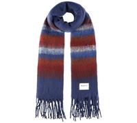 Barts Tylur Soft Schal Damenschal Winterschal Fransenschal Damen - mit Fransen Winter Herbst-Winter - One Size dunkelblau