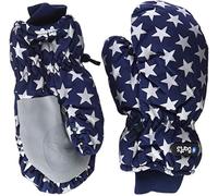 Barts Unisex Baby Nylon Mitts Handschuhe, Blau (Blu Stars 28), One size (Herstellergröße: 4)