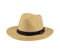 BARTS Unisex Fedora, Aveloz Hat, GR. L (Herstellergröße: L), Mehrfarbig (beige Con cordoncino Nero)