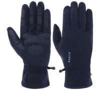Barts Fleece-Fingerhandschuhe Navy Blau Größe M