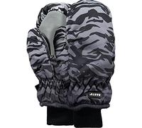 Barts Unisex-Kinder Nylon Mitts Kids Fäustlinge, SCHWARZ DRUCKEN, 4