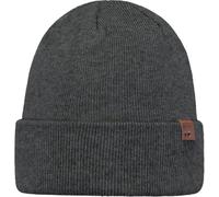 Barts Unisex Willes Beanie Baskenmütze, Grau (Dark Heather 0019), One Size (Herstellergröße: Uni)