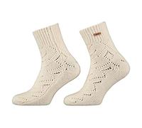 Barts W Bridgey Homesocks Weiß - Bequeme warme Damen Lounge Stricksocken, Größe EU 36-38 - Farbe Cream