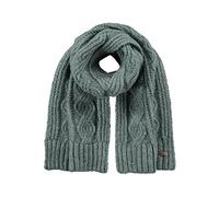 Barts W Farrah Scarf Grün - Warmer weicher Damen Strickschal, Größe One Size - Farbe Dark Celadon