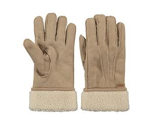 Barts W Yuka Gloves Beige-Braun - Warme stylische Damen Handschuhe, Größe M/L - Farbe Lightbrown