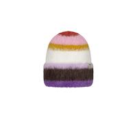 Barts - Weicher Damenhut mit Streifen Violett - Gr. - OS