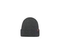 Barts Unisex Willes Beanie Baskenmütze, Grau (Dark Heather 0019), One Size (Herstellergröße: Uni)