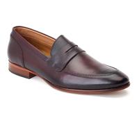 Base London Bruno Leder Herren Bordo Loafer EU 46 / UK 11