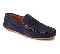 Base London Collins Herren Mokassins aus Leder in Marineblau EU 44.5 / UK 10
