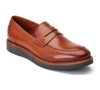 Base London Sid Leder Herren Mokassins in Tan EU 44.5 / UK 10